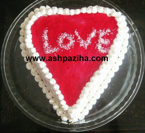 Cake - with - Coating - jelly - right Valentine - 2016 (6)