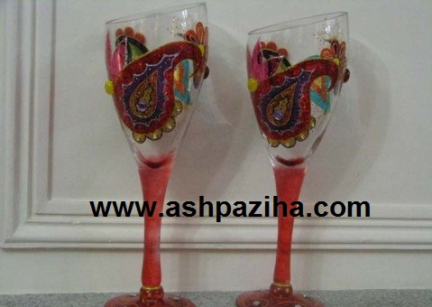 Decoration - Cups - tablecloths - Haftsin - 95 - by - stained glass - Series - II (1)