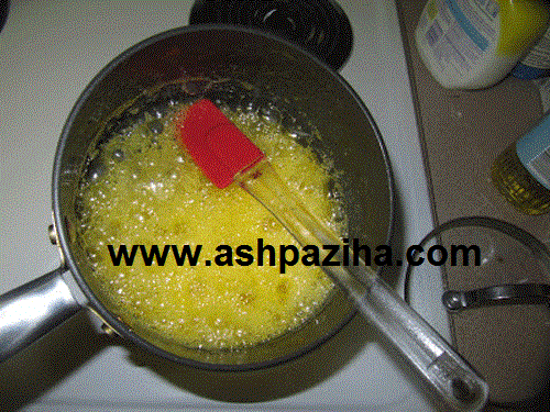 How - Preparation - cake - sponge - Cheese knife - and - Tangerine (4)