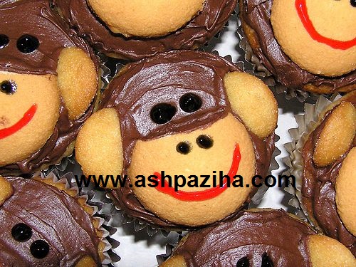 Sample - the - decorated - Cap cakes - to - the - monkey - Nowruz - 95 (1)