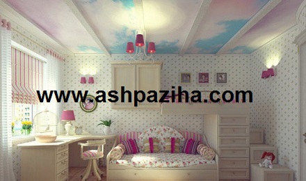 Design - and - decoration - ceiling - with - wallpaper (13)