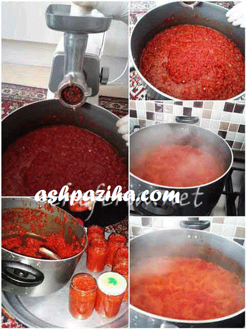 How - Preparation - pastes - red pepper - Video (2)