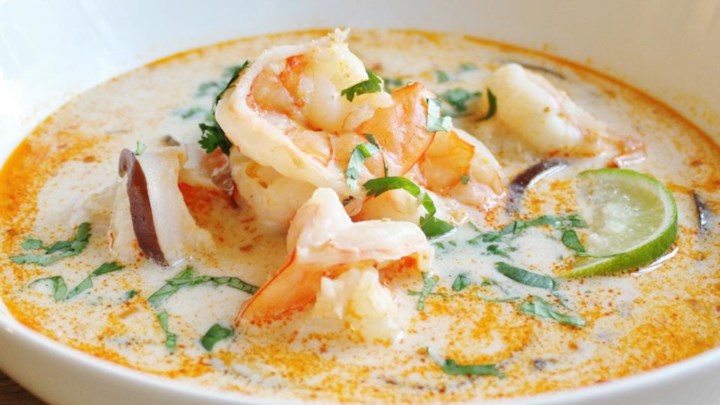 سوپ نارگیل تایلندی
