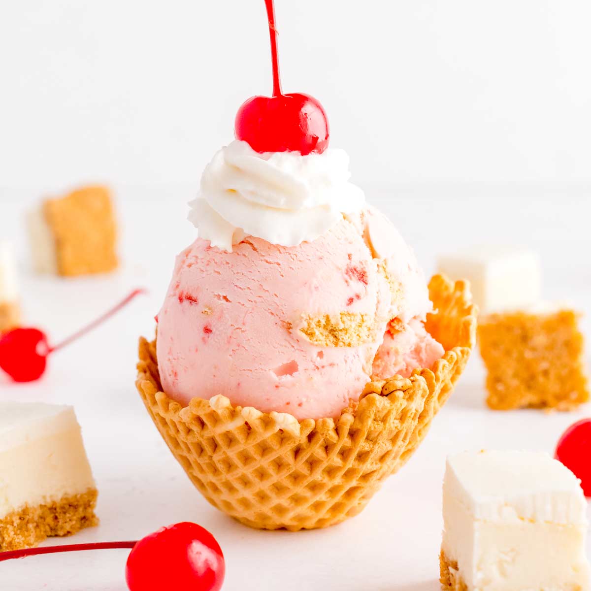 تصویر از دستورالعمل بستنی چیز کیک خانگی خوشمزه برای روز های گرم تابستان