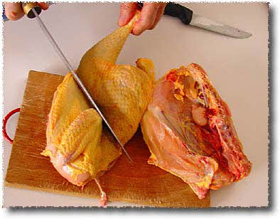 آموزش کامل تصویری خرد کردن مرغ (4)