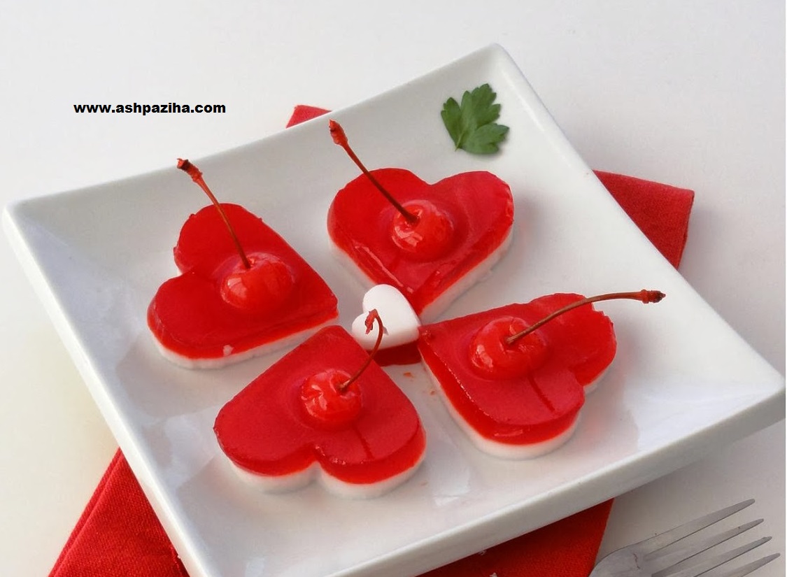Mode - preparation - Jelly - heart - shaped - with - Cherry - Specials - Valentine (2)