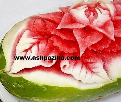 Training - Video - step - by - step - decoration - watermelon - to - the - Flowers (1)