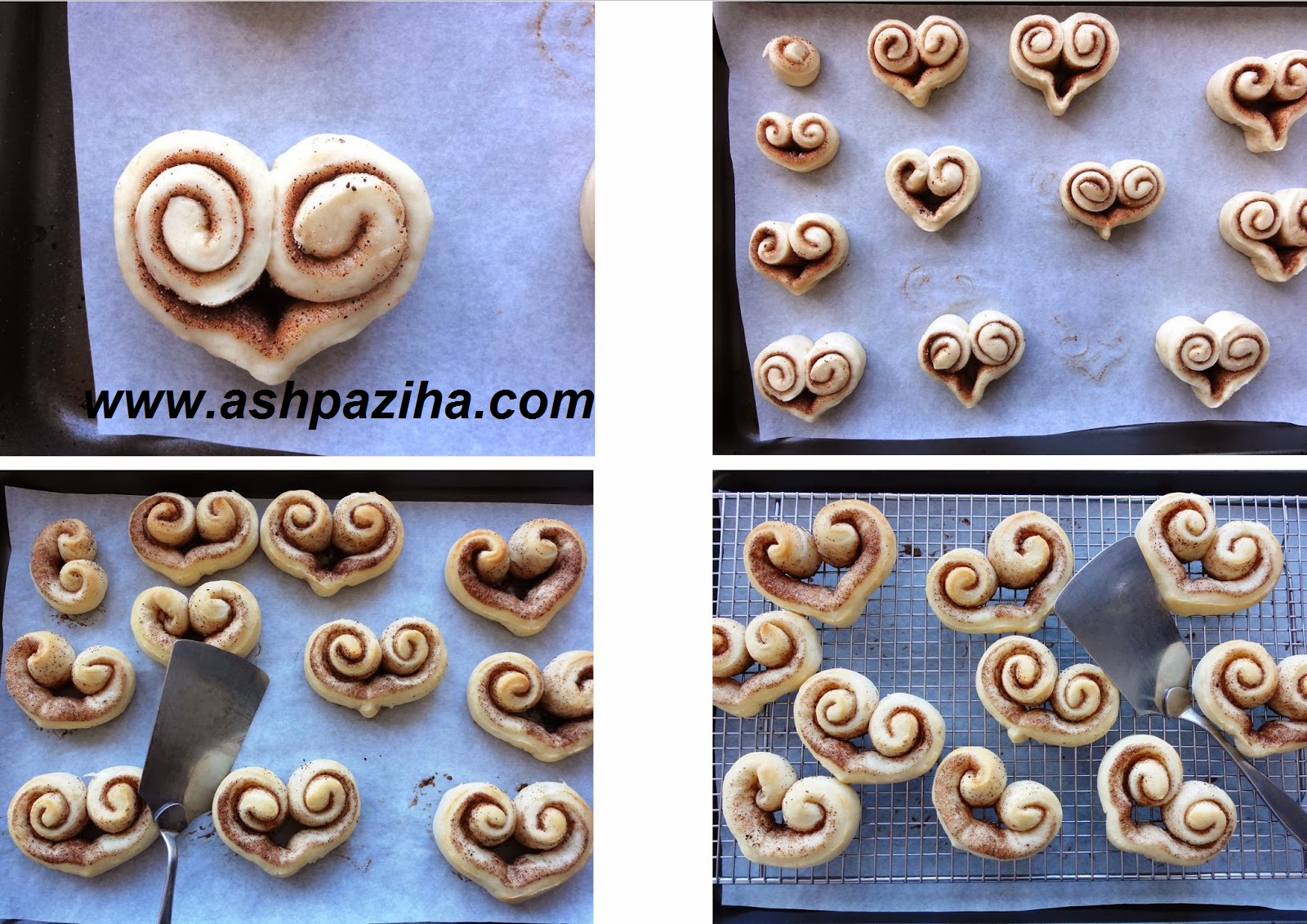 Recipes - cooking - rolls - cinnamon - heart - shaped - teaching - image (3)