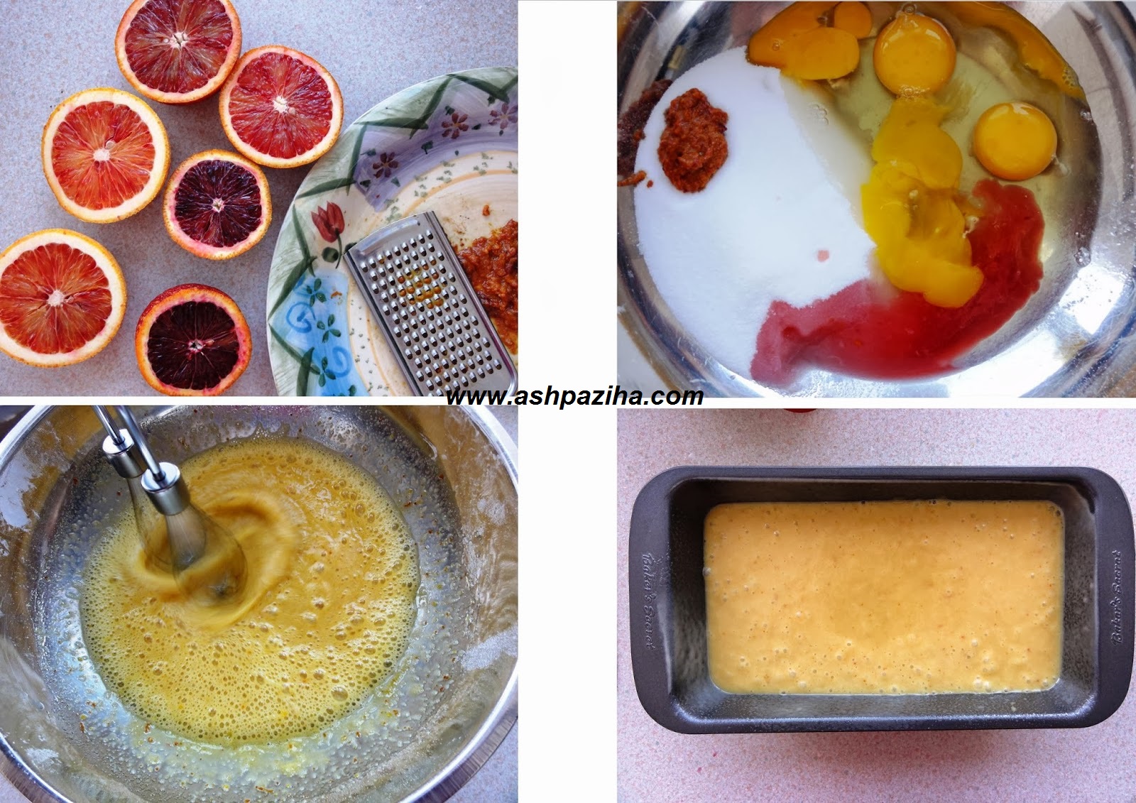 Mode - preparing - cake - Blood orange (3)