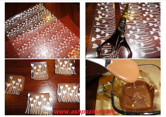 Mode - supplying - decorated - the cookie - with - goldbeater - Chocolate (1)