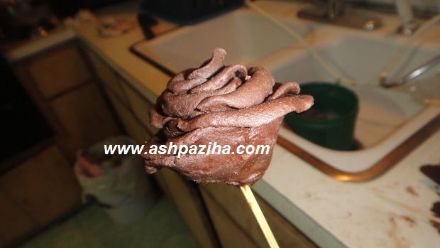Most interesting - decoration - chocolate - to - the - Flower - Rose - teaching - image (33)