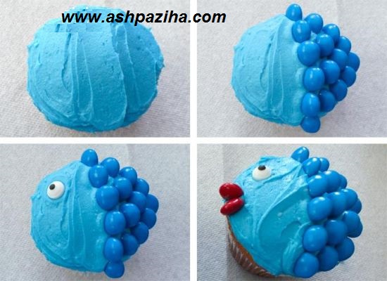 Decoration - Cup Cakes - to - Figure - fish (6)