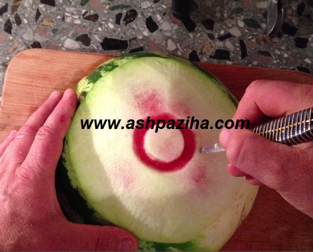 Decoration - Watermelon - to - the - Flower - Rose - teaching - image (10)