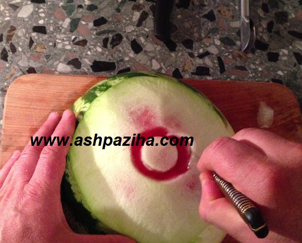 Decoration - Watermelon - to - the - Flower - Rose - teaching - image (11)