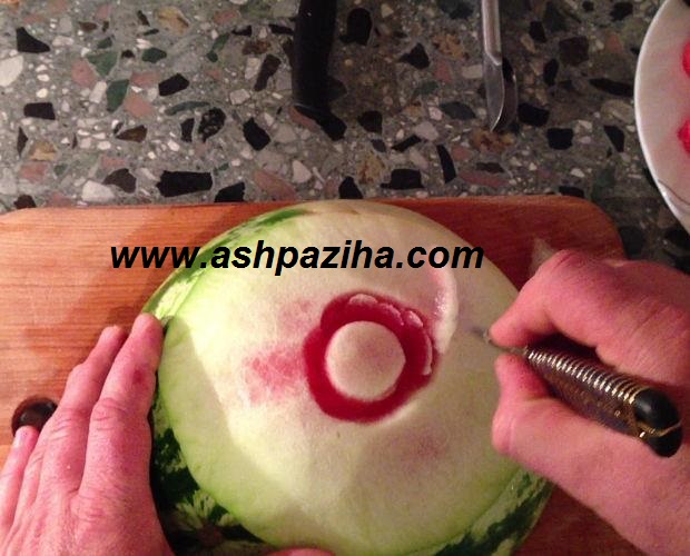 Decoration - Watermelon - to - the - Flower - Rose - teaching - image (13)