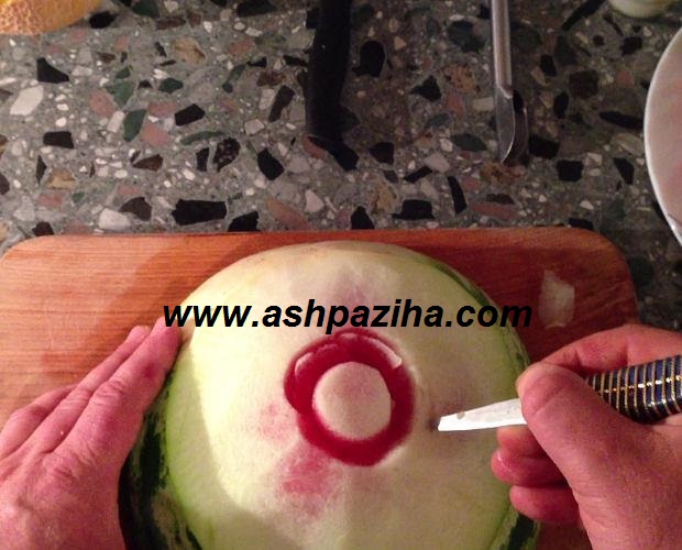 Decoration - Watermelon - to - the - Flower - Rose - teaching - image (14)