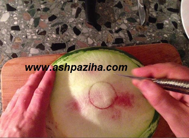 Decoration - Watermelon - to - the - Flower - Rose - teaching - image (6)