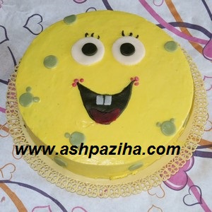Decoration - cake - in - shape - Sponge Bob - teaching - image (27)