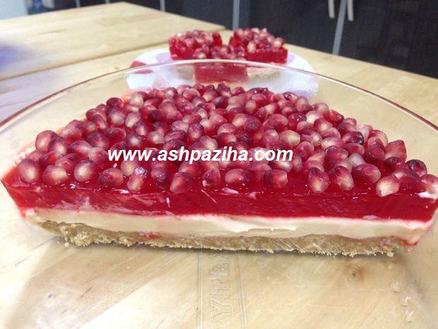 Mode - preparation - Cheesecake - Jelly - Pomegranate (16)