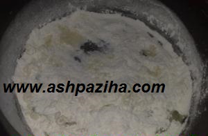 Mode - preparation - Halva - of flour - Rice - teaching - image (3)