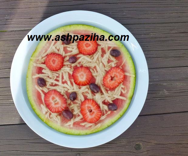 Mode - supplying - dessert - watermelon - to - shape - Pizza (5)