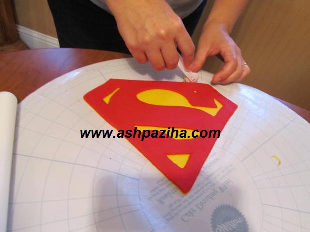 Training - image - Decoration - cake - in - Figure - Superman (10)