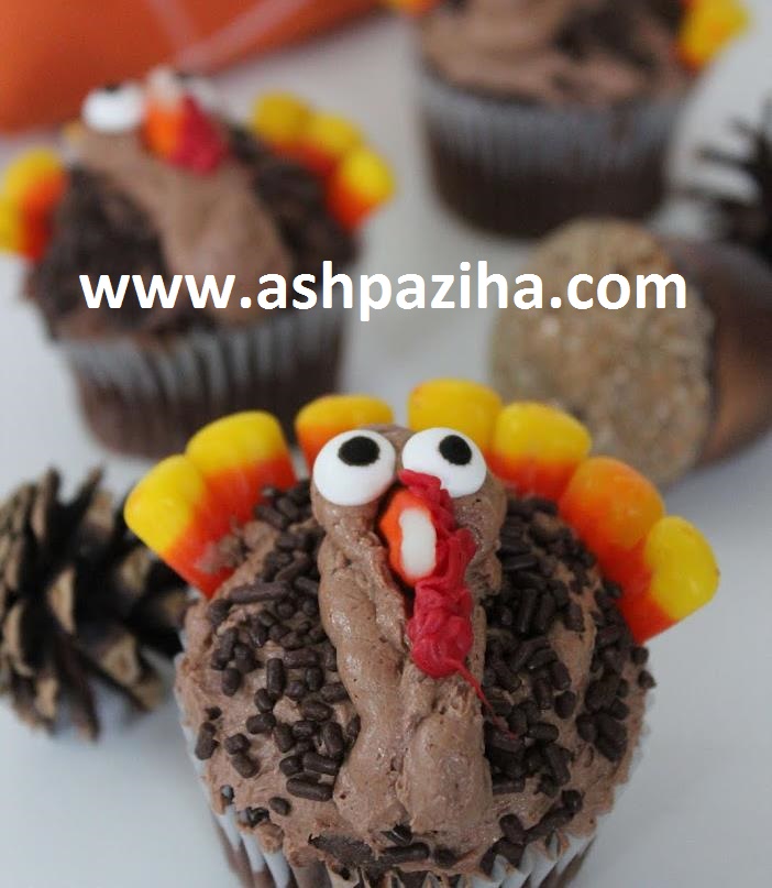Decoration - Cup Cakes - to - shape - Turkeys - image (1)