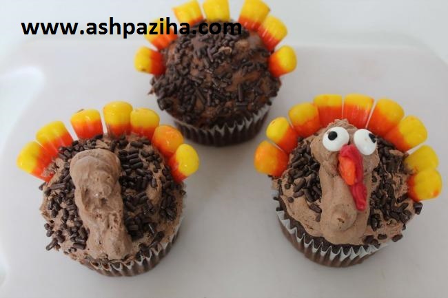 Decoration - Cup Cakes - to - shape - Turkeys - image (3)