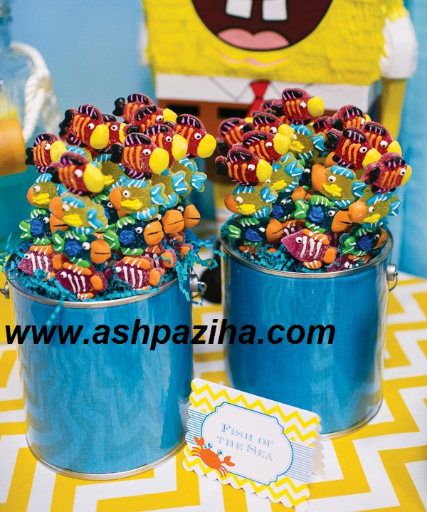 Decorations - birthday - children - by - theme - Sponge Bob - Series - First (12)
