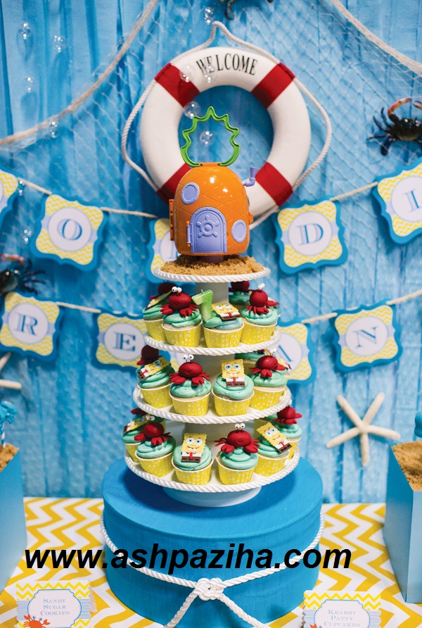 Decorations - birthday - children - by - theme - Sponge Bob - Series - First (9)