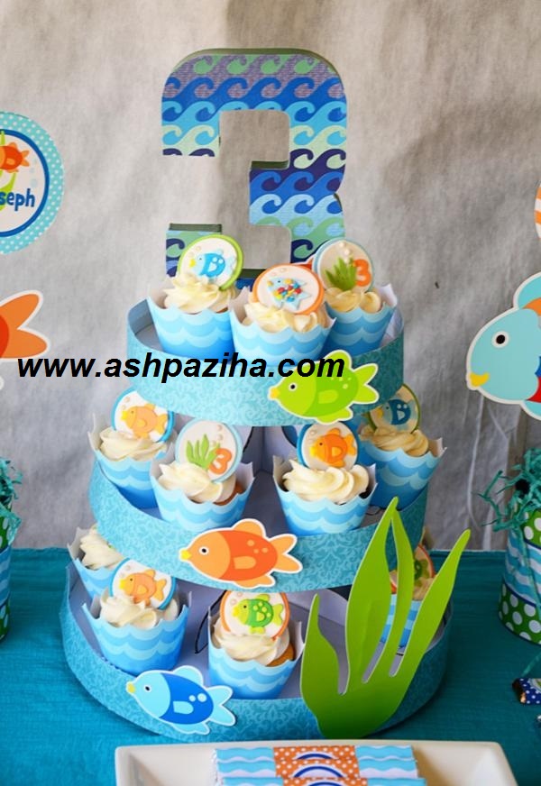 Decorations - birthday - with - fish - Aquarium - image (6)