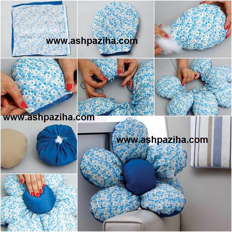 Method - sewing - the most beautiful - pillows - in the form of - Flower (1)