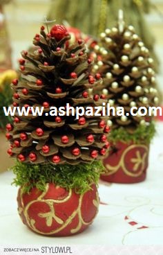 Decorations - fruit, pine - in the form of - Various (5)