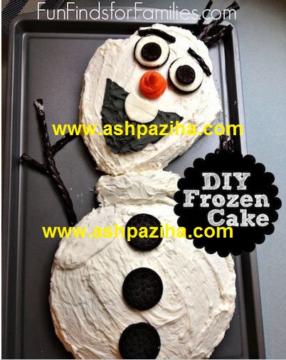 Cookies - birthday - in the form of - Princess - and - Snowman - Series - Thirty-seventh (2)