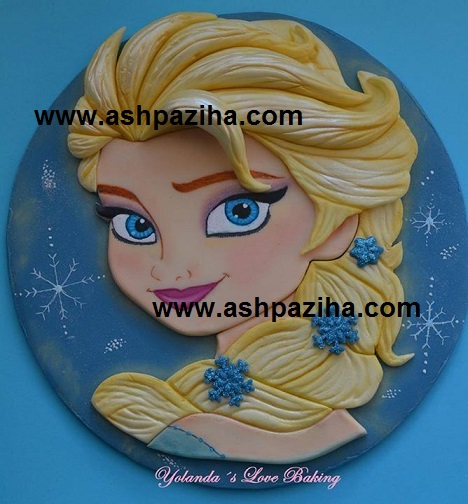 Cookies - birthday - in the form of - Princess - and - Snowman - Series - Thirty-seventh (4)