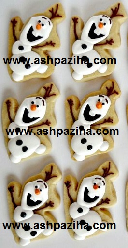 Cookies - birthday - in the form of - Princess - and - Snowman - Series - Thirty-seventh (6)