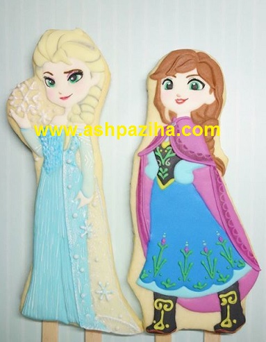 Cookies - birthday - in the form of - Princess - and - Snowman - Series - Thirty-seventh (7)