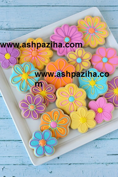 Decoration - cookies - to shape - flowers - summer - Series - the ninth (2)