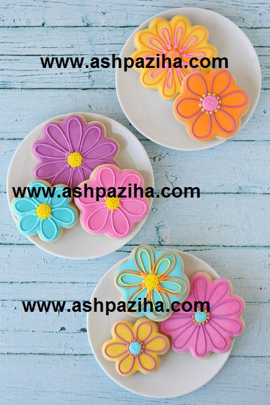 Decoration - cookies - to shape - flowers - summer - Series - the ninth (5)