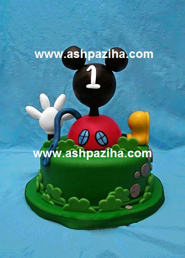 Design - birthday cake - shaped - Mickey Mouse (3)