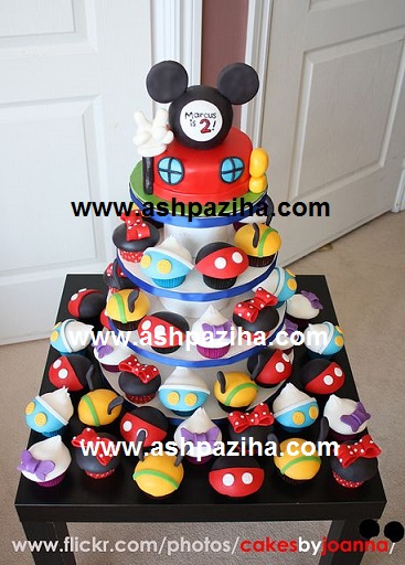 Design - birthday cake - shaped - Mickey Mouse (7)