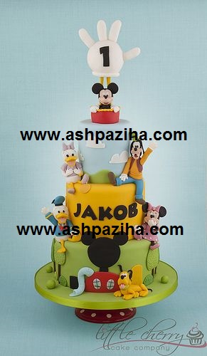 Design - birthday cake - shaped - Mickey Mouse (9)