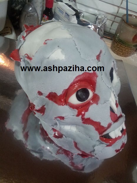 Education - decoration - cake - in the form of - zombies (7)