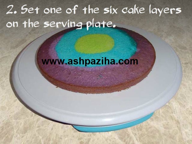 Training - cooking - and - Decorating - Cake - Rainbow - class (14)