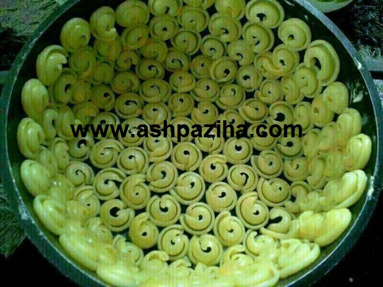 Decorated - rice - with - bottom of the pot - pasta - spiral (2)