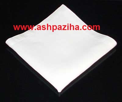 Decoration - napkin - to - shape - pyramid - Training - the image (7)