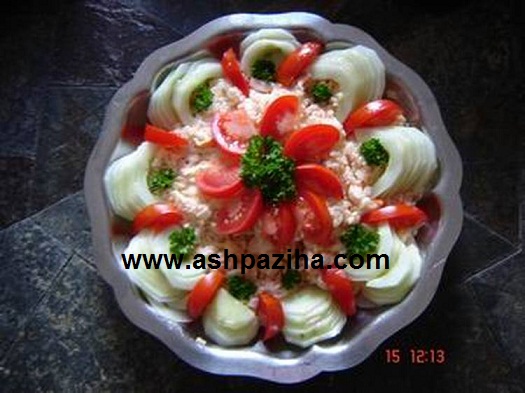 Model - decorating - salad - with - food - especially - brides (3)