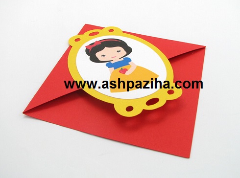 Sample - of - cards - invitations - birthday - with - Theme - Snow White - Series - First (7)