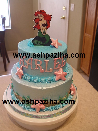 Cakes - birthday - with - Decoration - and - design - Mermaid (12)