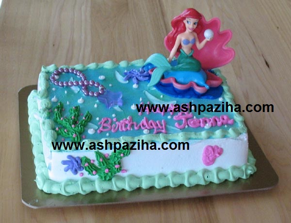 Cakes - birthday - with - Decoration - and - design - Mermaid (3)